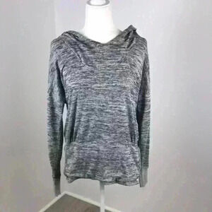 Athleta Grey Batwing and Robin Hoodie